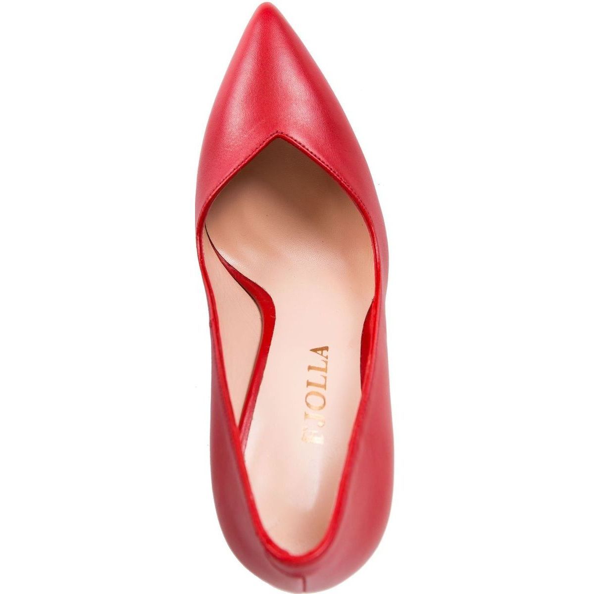 Кожаные туфли-лодочки