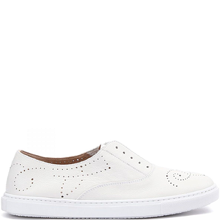 Кожаные кеды