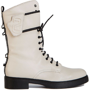 Кожаные ботинки